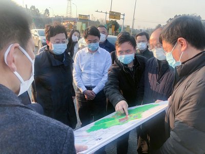 内江市委副书记、市长郑莉到zoty中欧体育连界基地调研疫情防控及经济发展工作