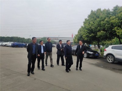 中国建筑金属结构协会钢结构分会常务副会长胡育科一行到zoty中欧体育龙泉基地考